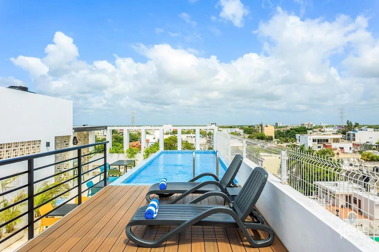Chic Condotel With Roof Pool 10-Min Walk To Beach Playa del Carmen
