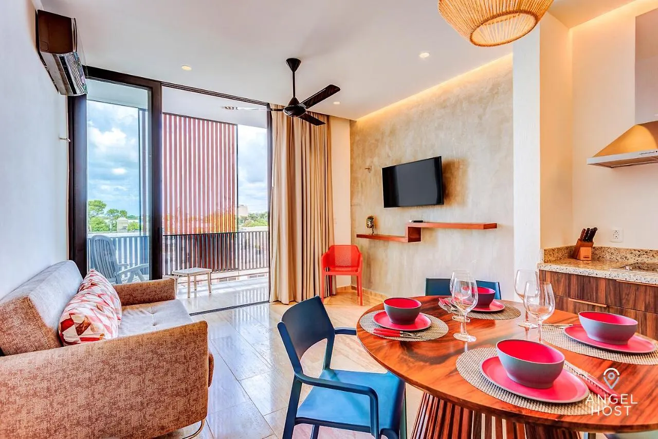 Apartment Chic Condotel With Roof Pool 10-Min Walk To Beach Playa del Carmen Mexico